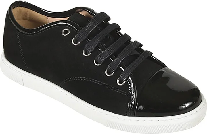 Glossy Toe Low-top Sneakers - Image 2