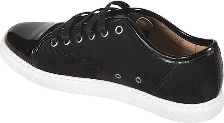 Glossy Toe Low-top Sneakers - Image 3