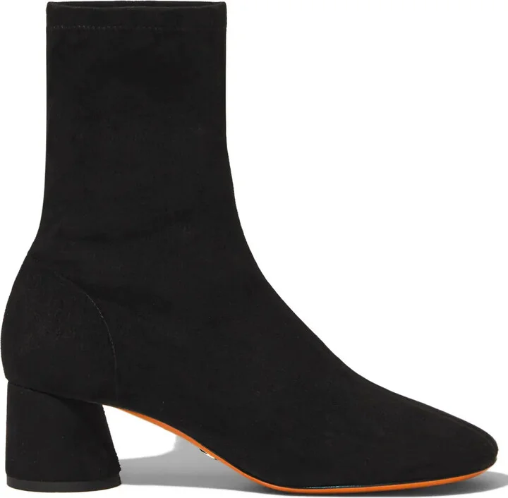 Glove 55mm suede ankle boots