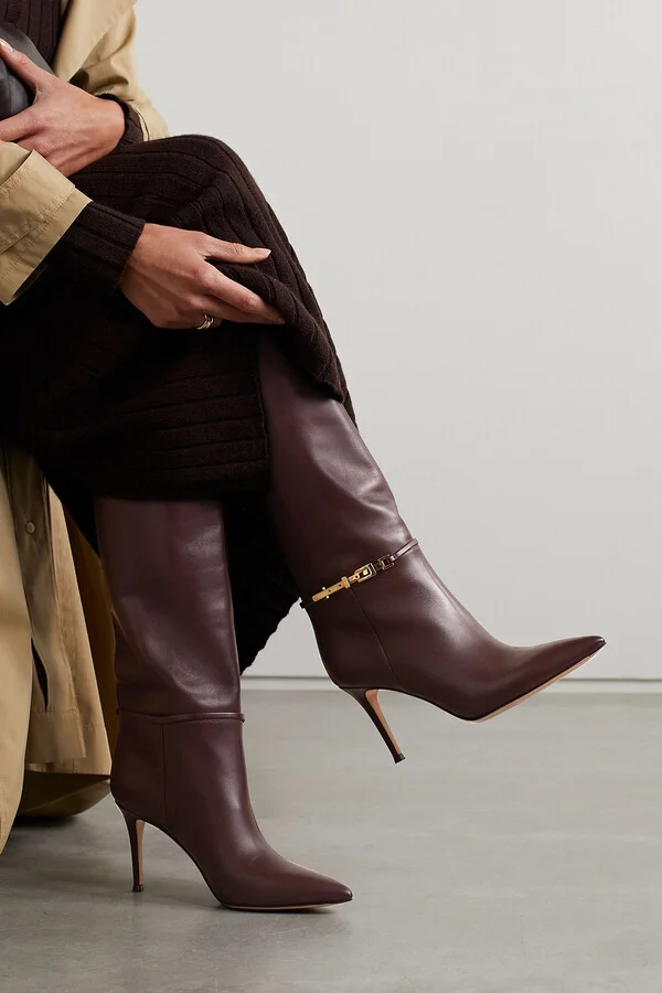 Glove 85 embellished leather knee boots - Image 2