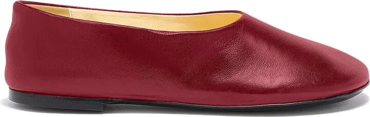 Glove ballet flats