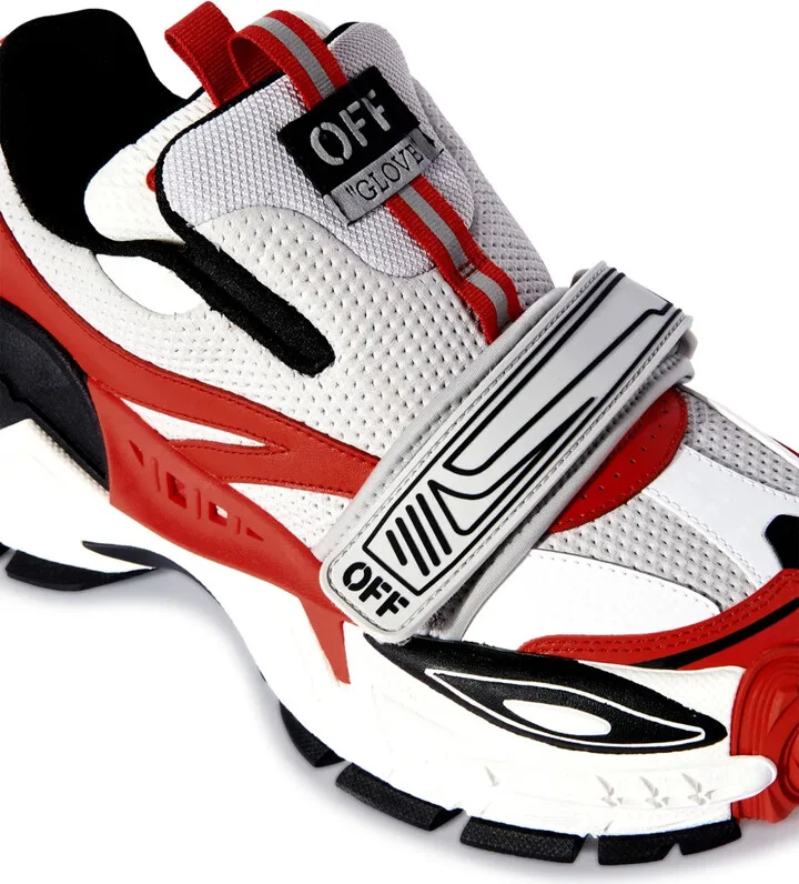 Glove colour-block panelled sneakers - Image 5