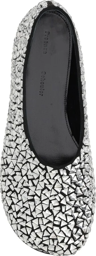 Glove Embellished Ballerinas - Image 4