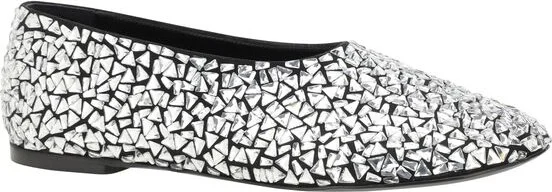 Glove Embellished Women's Ballerinas - Image 2