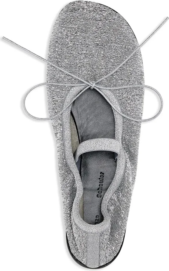 Glove glitter ballet flats - Image 3