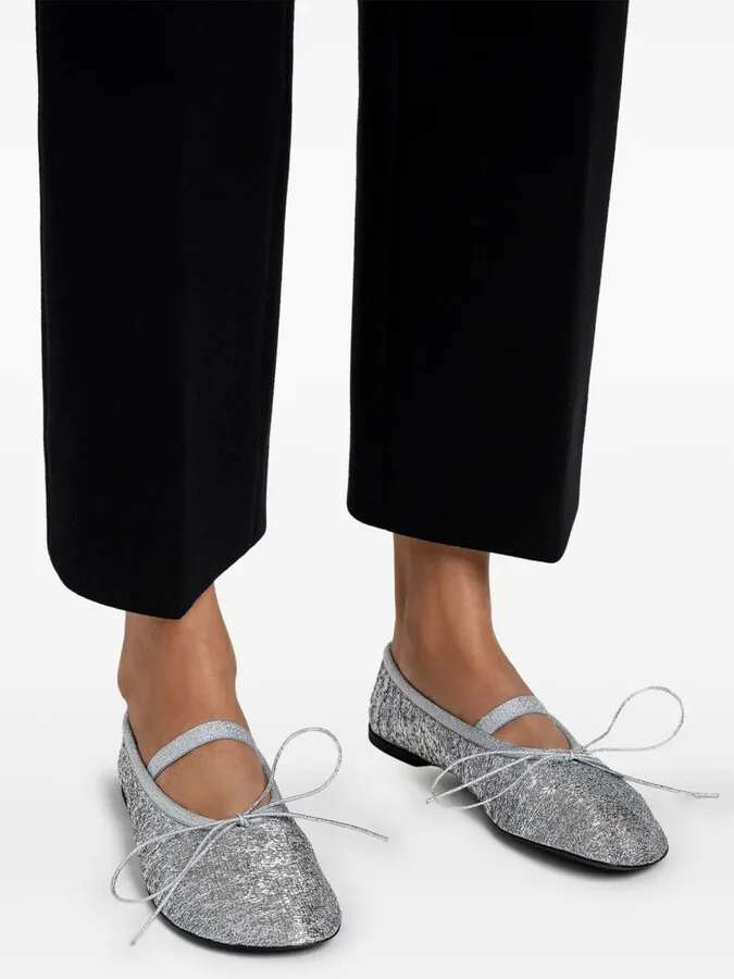 Glove glitter ballet flats - Image 4