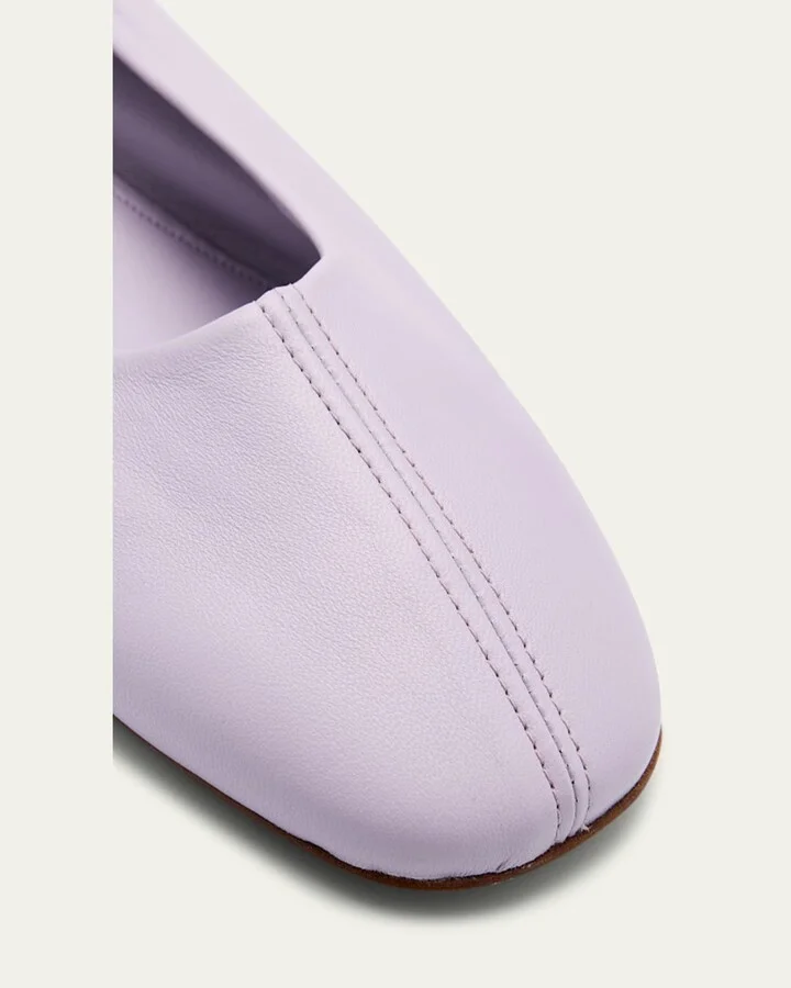 Glove Lambskin Leather Ballerina Flats - Image 4