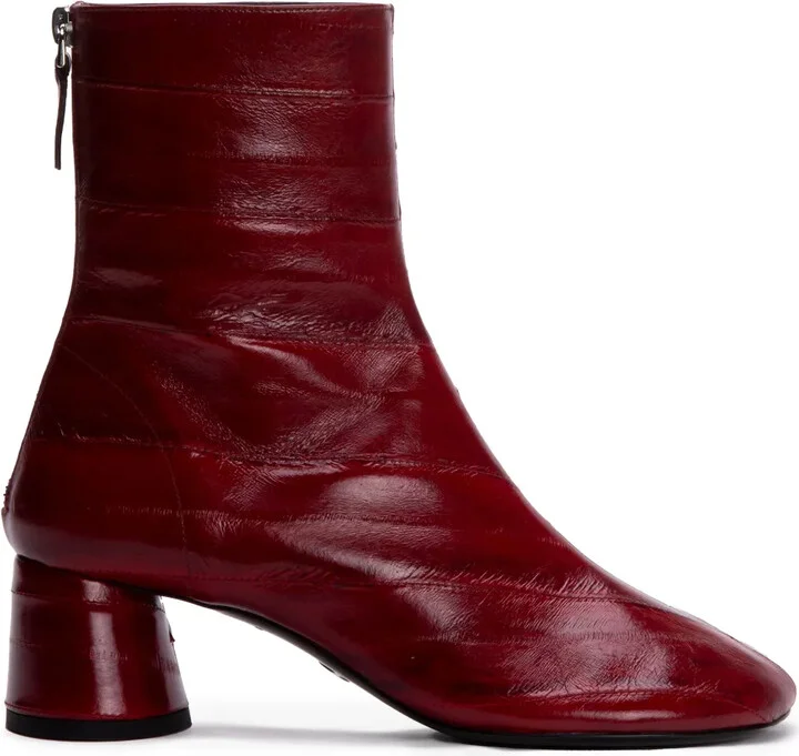 Glove leather boots