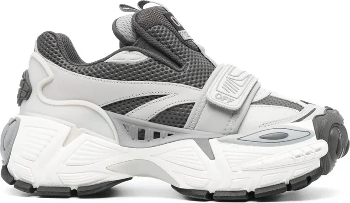 Glove panelled slip-on sneakers