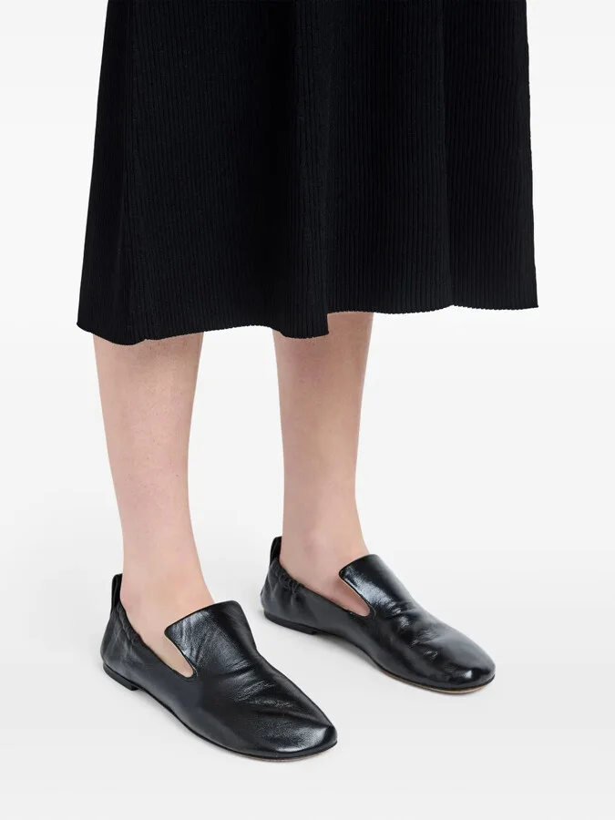 Glove Ruched Loafers - Image 5