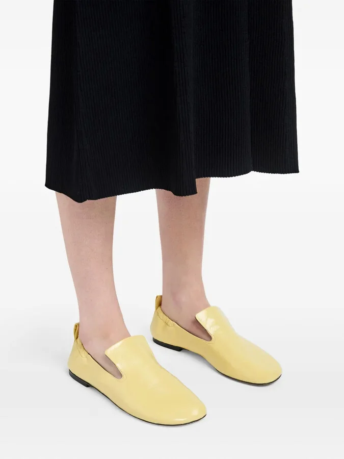 Glove Ruched Loafers - Image 5
