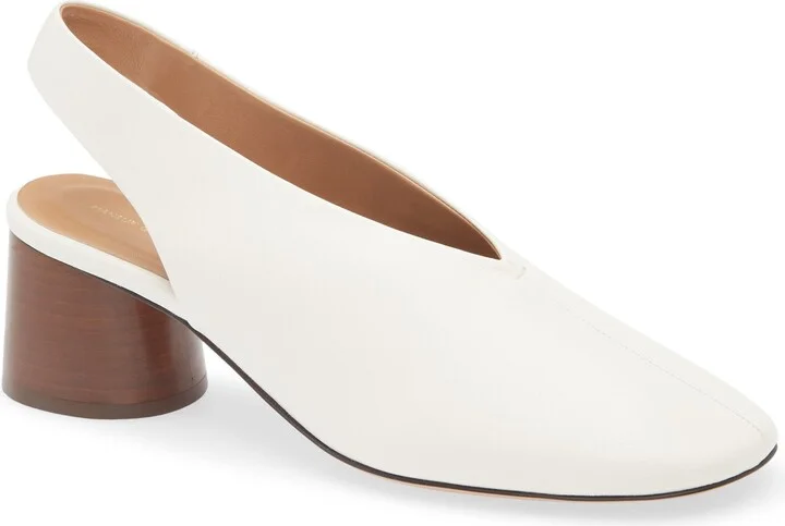 Glove Slingback Pump