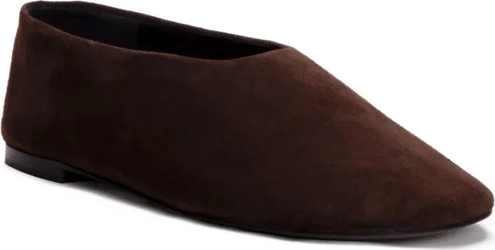 Glove suede-leather flats - Image 2