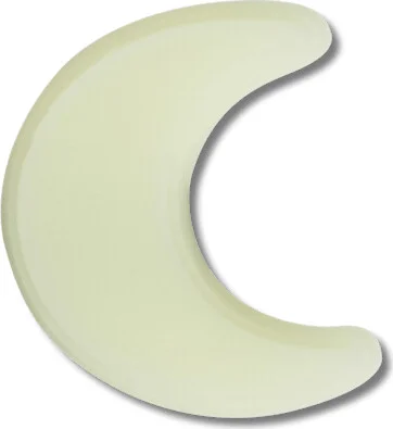 Glow In The Dark Crescent Moon