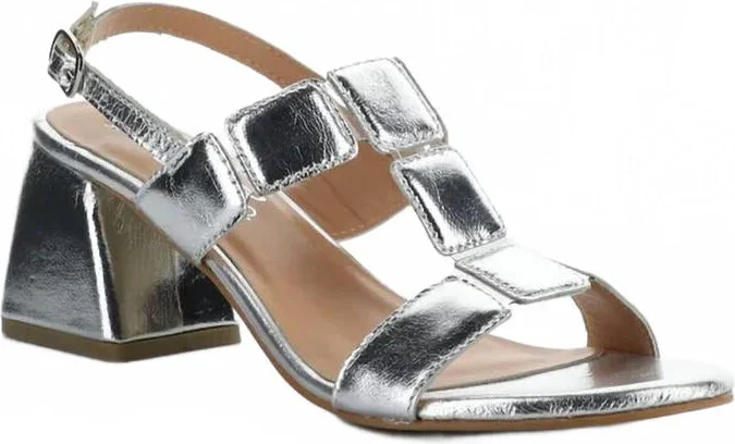 Glow Slingback Sandal In Silver