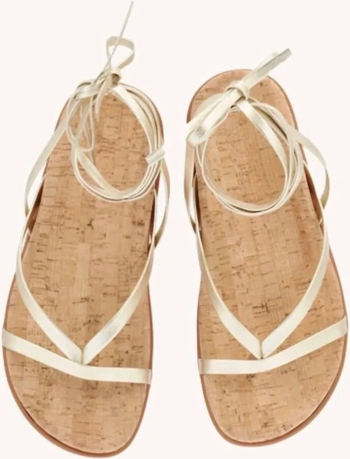 Glykeria Sandal In Platinum
