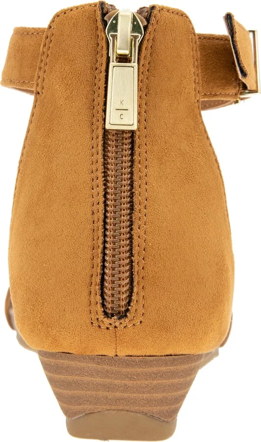 Glytoni Fringe T-Strap Sandal - Image 4