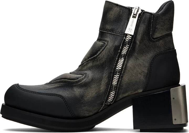 GmbH Black Baris Moto Boots - Image 3