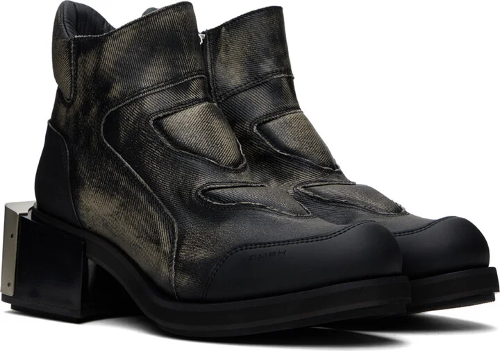 GmbH Black Baris Moto Boots - Image 4
