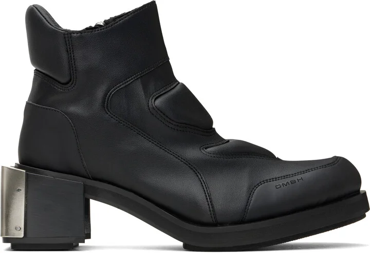 GmbH Black Baris Moto Boots