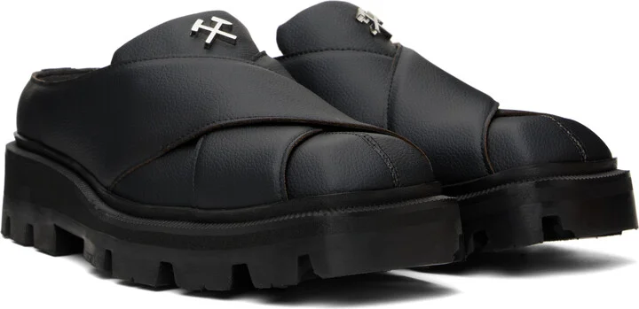 GmbH Black Basim Crossover Mules - Image 4