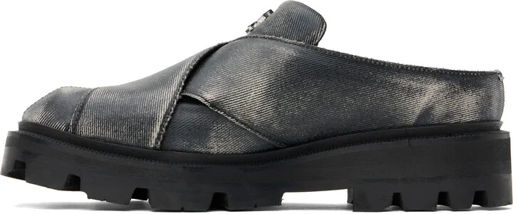 GmbH Black Bassim Crossover Slip-on Loafers - Image 3
