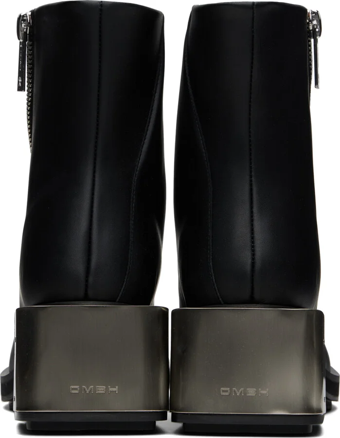 GmbH Black Ergonomic Riding Boots - Image 2