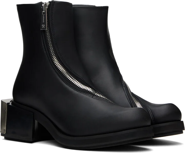 GmbH Black Ergonomic Riding Boots - Image 4