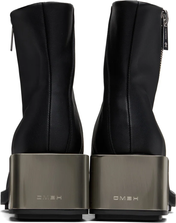 GmbH Black Ergonomic Riding Boots - Image 2