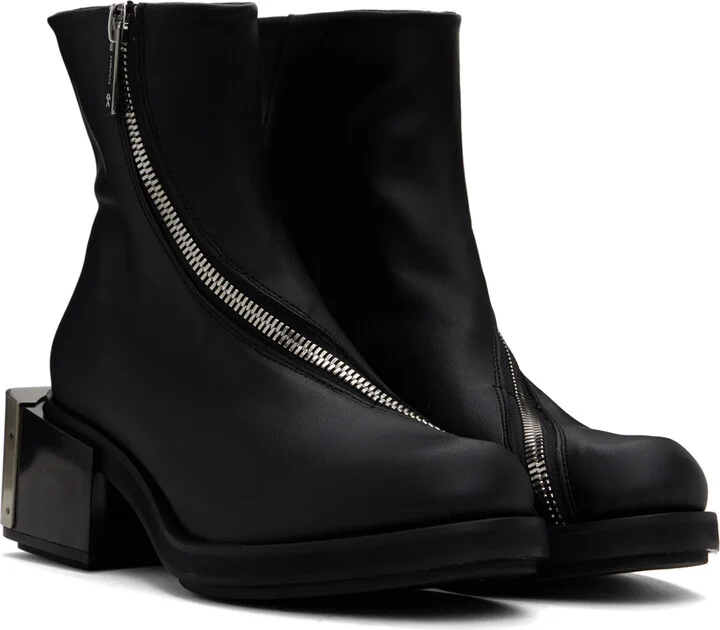 GmbH Black Ergonomic Riding Boots - Image 4