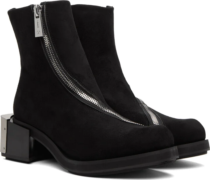 GmbH Black Ergonomic Riding Boots - Image 4