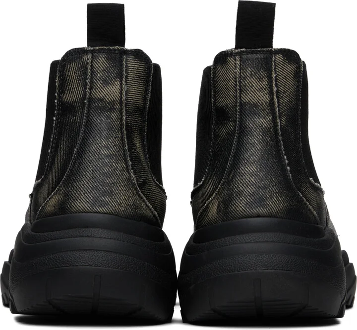 GmbH Black Faded Chelsea Boots - Image 2