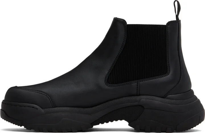 GmbH Black Low Chelsea Boots - Image 3
