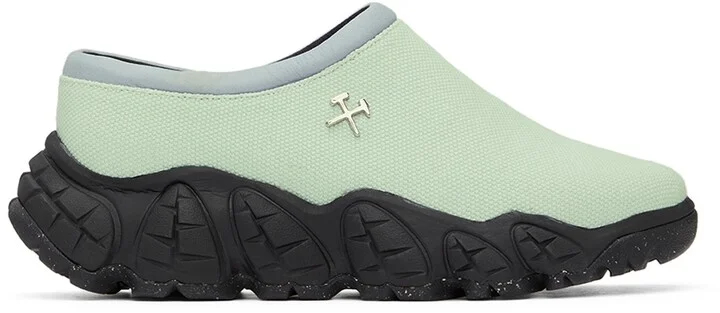 GmbH Green Canvas Sneakers