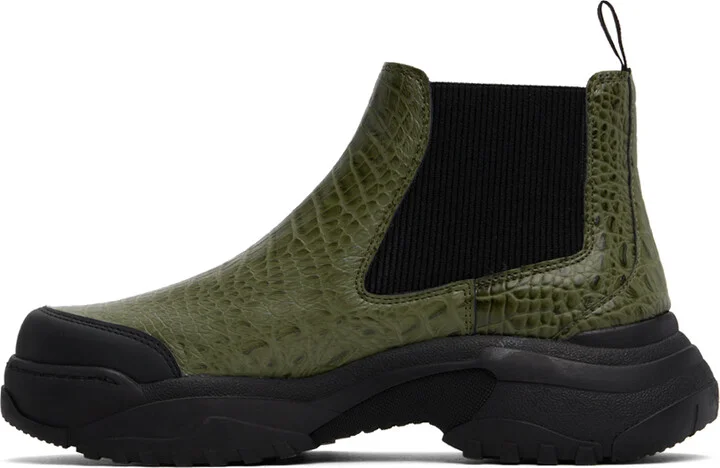 GmbH Green Low Chelsea Boots - Image 3