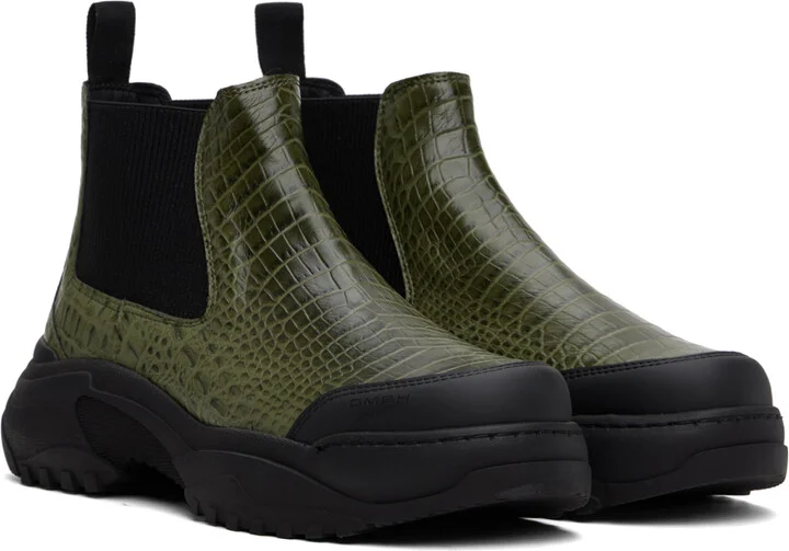 GmbH Green Low Chelsea Boots - Image 4