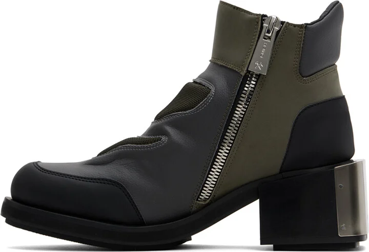 GmbH Khaki Baris Moto Boots - Image 3