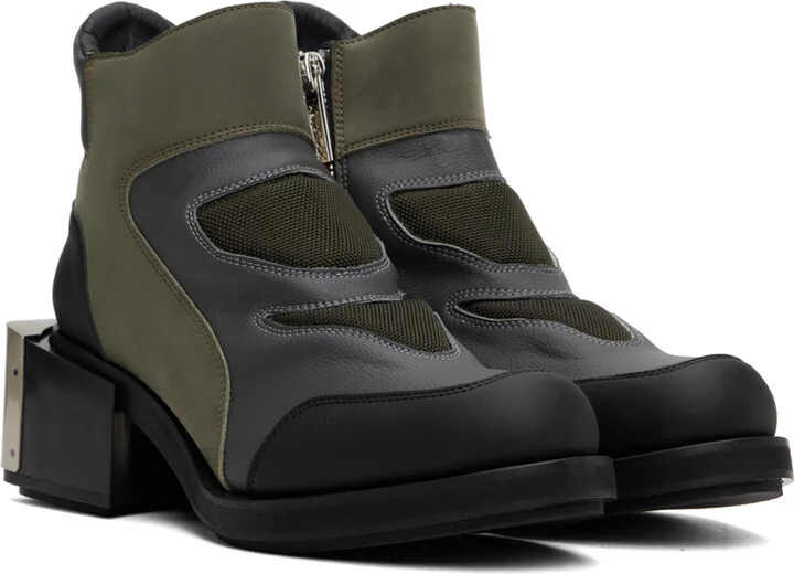 GmbH Khaki Baris Moto Boots - Image 4