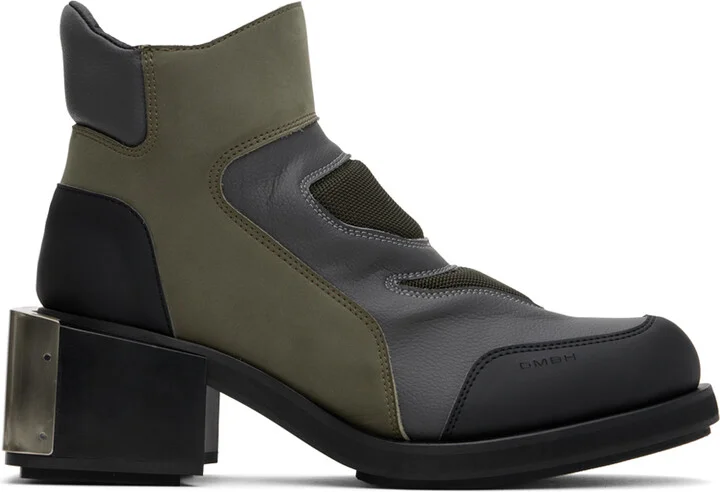 GmbH Khaki Baris Moto Boots