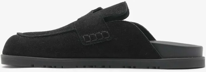 Go Mules in Black Suede - Image 2