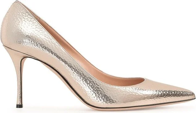 Godiva 090 Crack Mirror Leather Women's Pumps