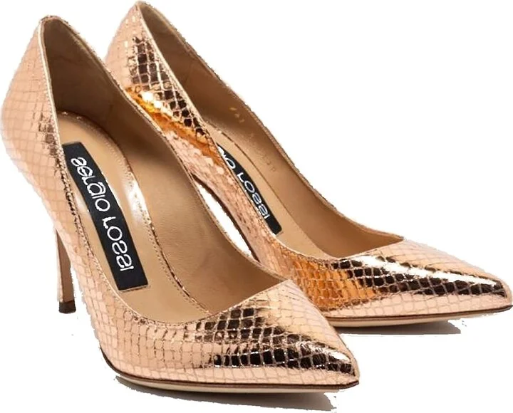 Godiva 090 Python Effect Pumps - Image 2
