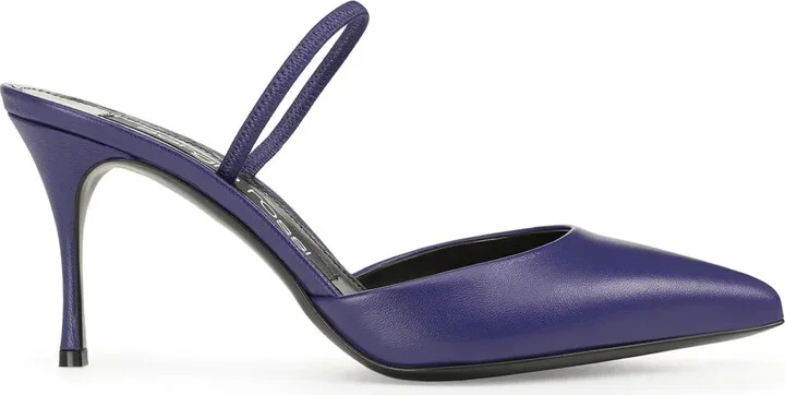 Godiva 75mm leather pumps