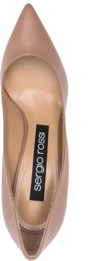 Godiva 75mm pointed toe pumps - Image 4