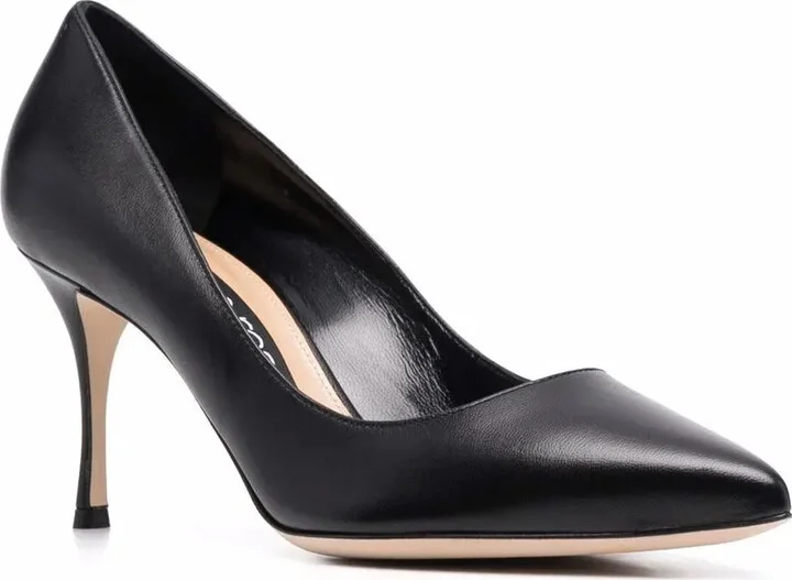 Godiva 75mm polished-finish pumps - Image 2
