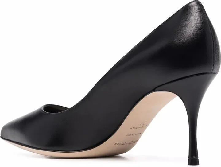 Godiva 75mm polished-finish pumps - Image 3