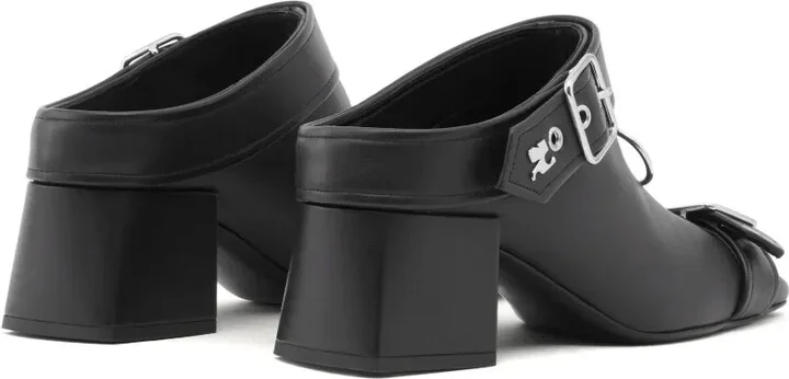 Gogo 55mm leather mules - Image 3