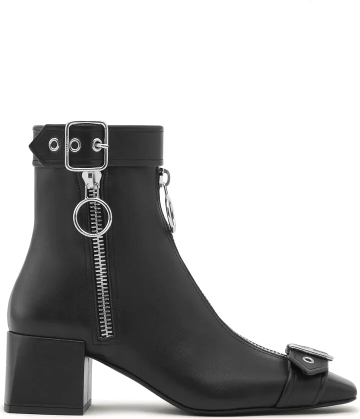 Gogo leather ankle boots