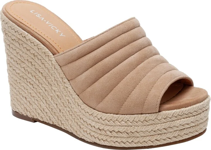 Gogo Platform Wedge Sandal