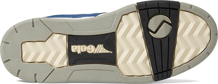 Gola Allcourt Men's Lace up casual Shoes White/Green : 8 D - Medium, Leather - Image 8